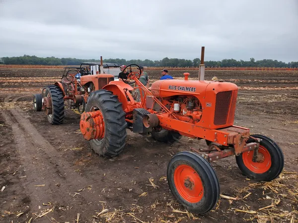 ac tractors in the field